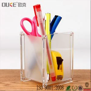 Producent sprzedaż niestandardowych wykonane Lucite wyświetlacz Box\Perspex pola Sprzedaż hurtowa na długopisy