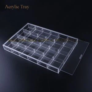 Brodzik akrylowy prysznicowy Wyczyść Vanity Taca do makijażu plastikowe tace