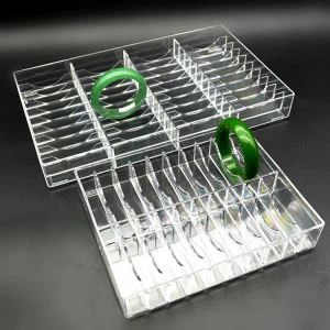Wykonane w Chinach Małe serwetka podawana na zamówienie Podajnik Lucite Vanity