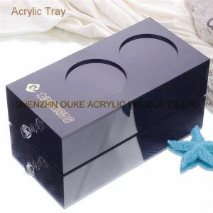 Akrylowa taca ekspozycyjna z przezroczystego akrylu