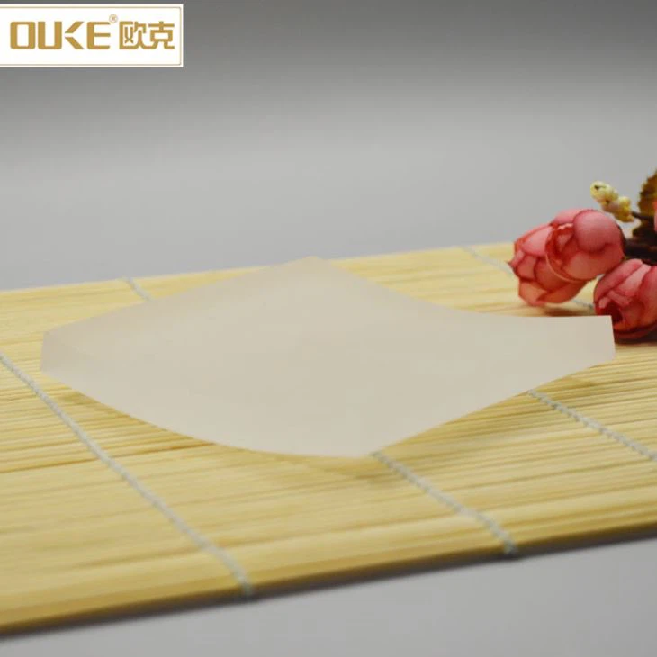 China Suppliers Frosted Acrylic Soap Dish