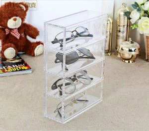 Jasny akrylowy organizer Sunglass